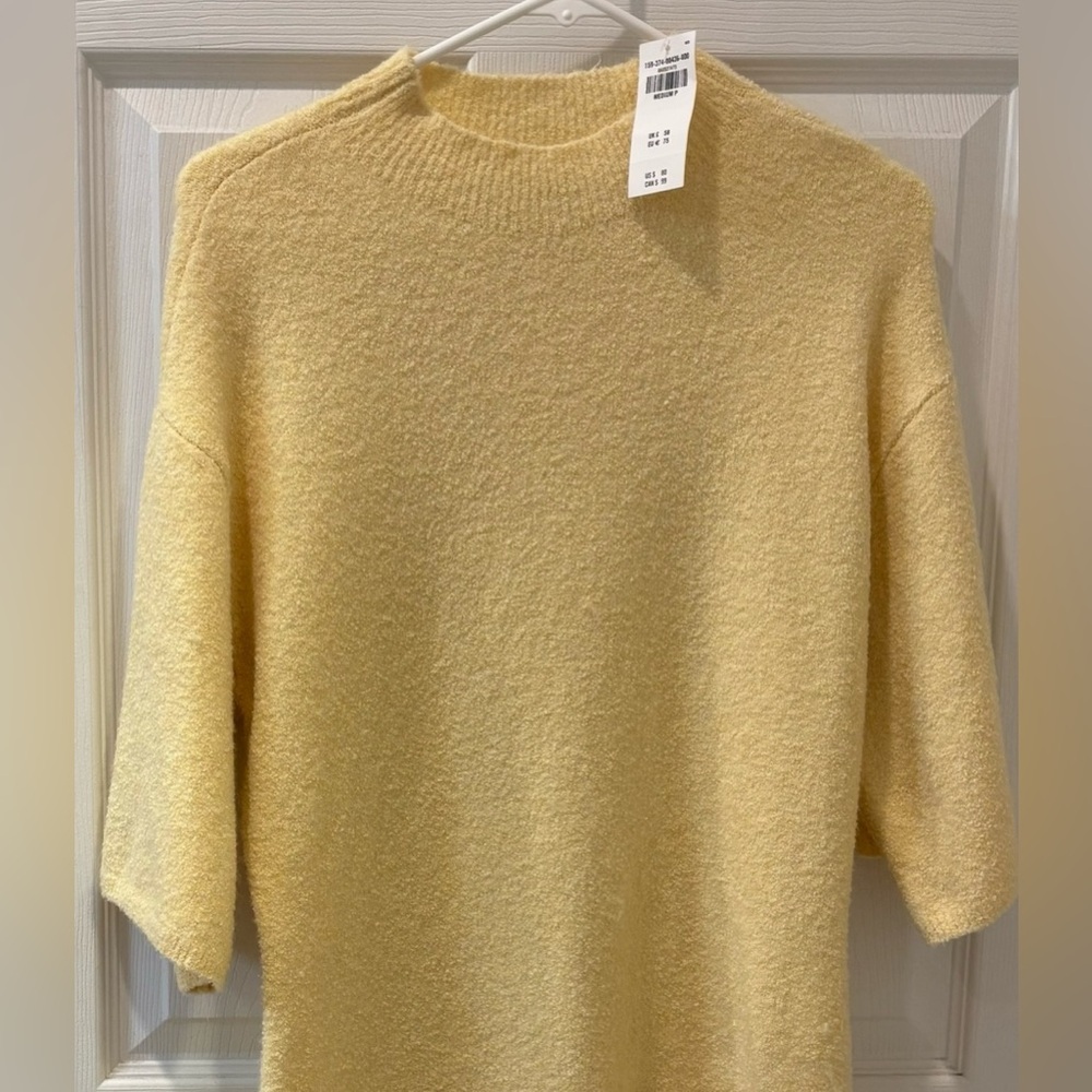 Abercrombie & Fitch‎ Light Yellow Sweater Dress